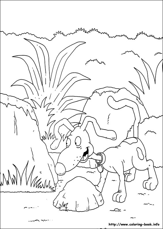 Rugrats coloring picture