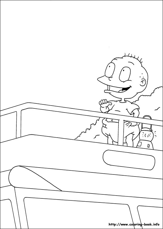 Rugrats coloring picture