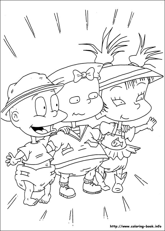 Rugrats coloring picture