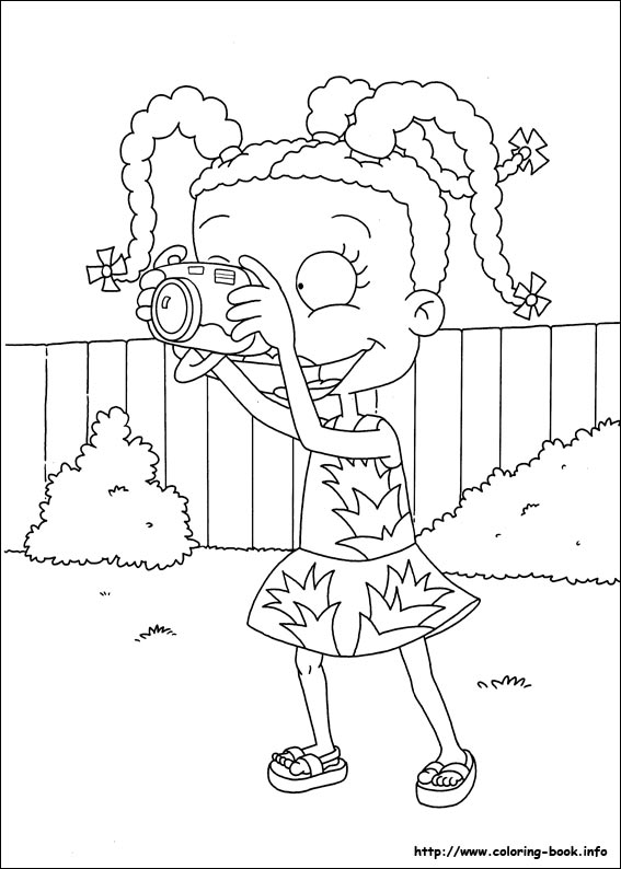 Rugrats coloring picture