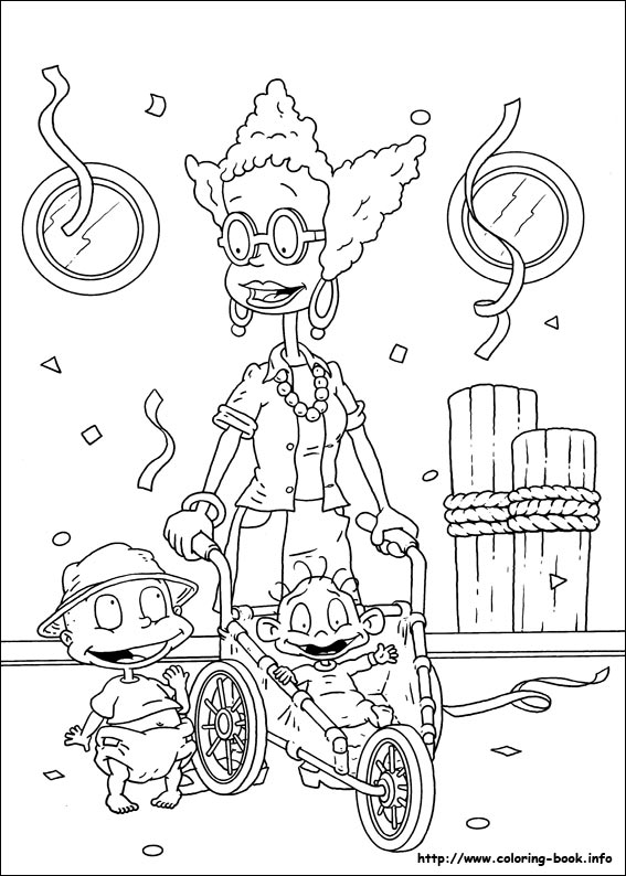 Rugrats coloring picture