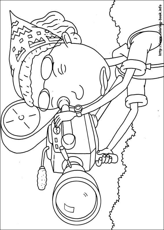 Rugrats coloring picture