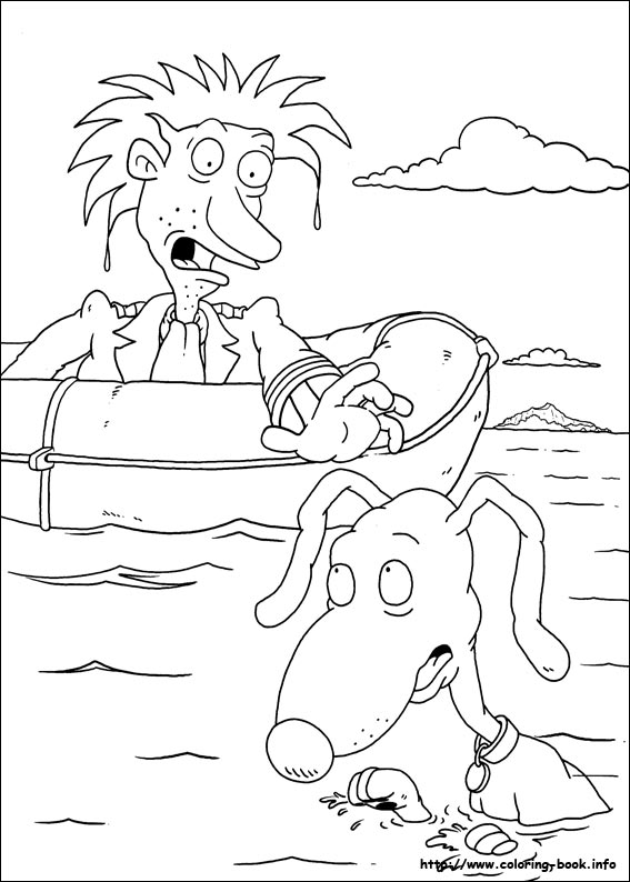 Rugrats coloring picture