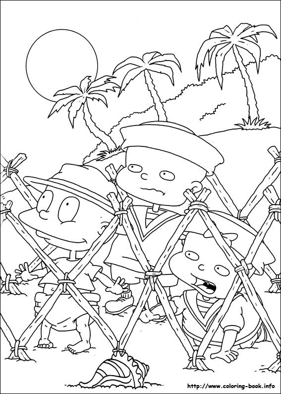 Rugrats coloring picture