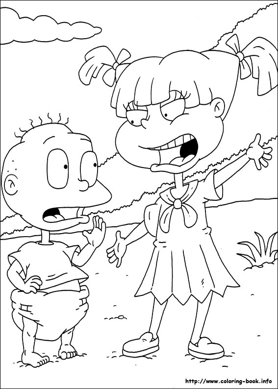 Rugrats coloring picture