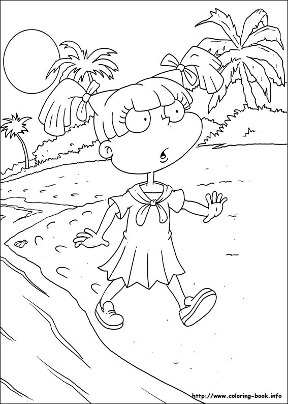 Rugrats coloring picture