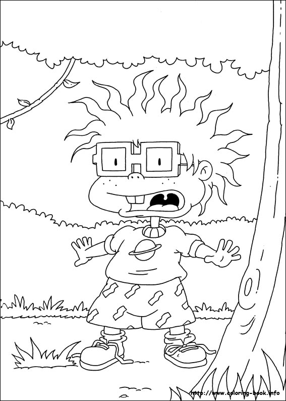 Rugrats coloring picture