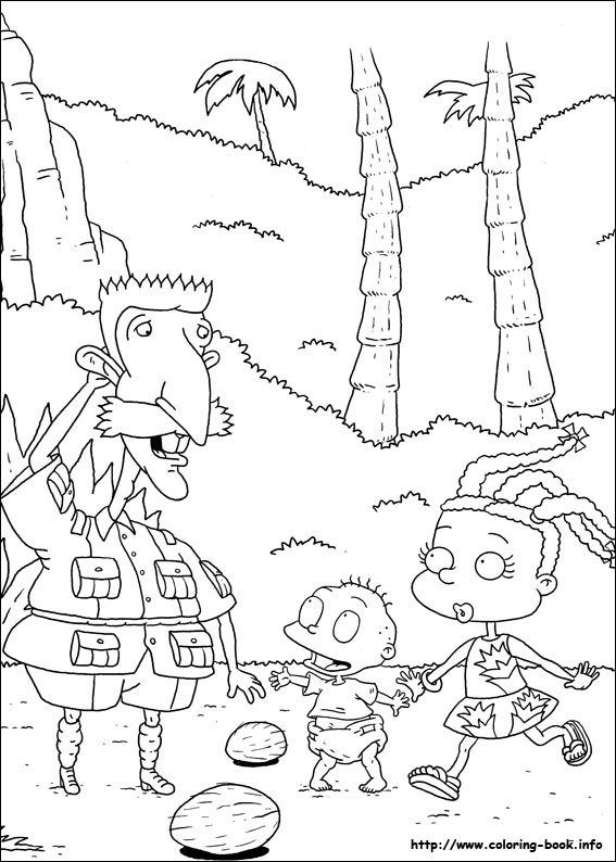 Rugrats coloring picture