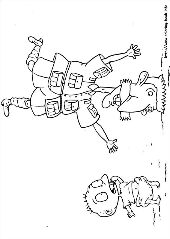 Rugrats coloring picture