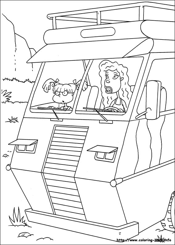 Rugrats coloring picture