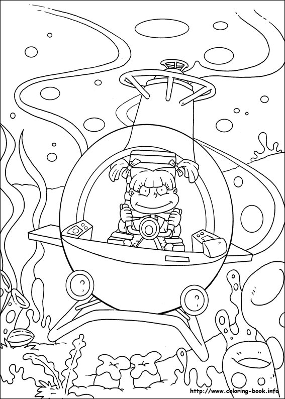 Rugrats coloring picture
