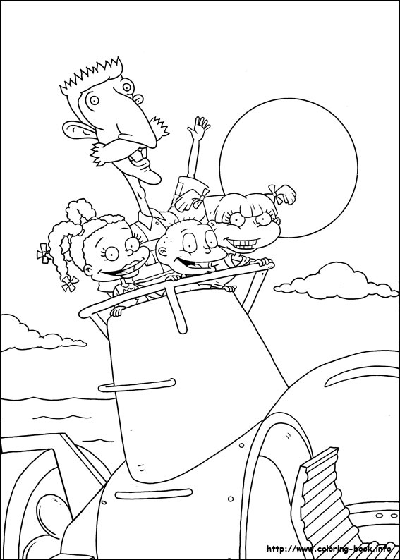 Rugrats coloring picture