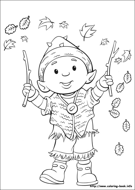 Rupert Bear coloring picture