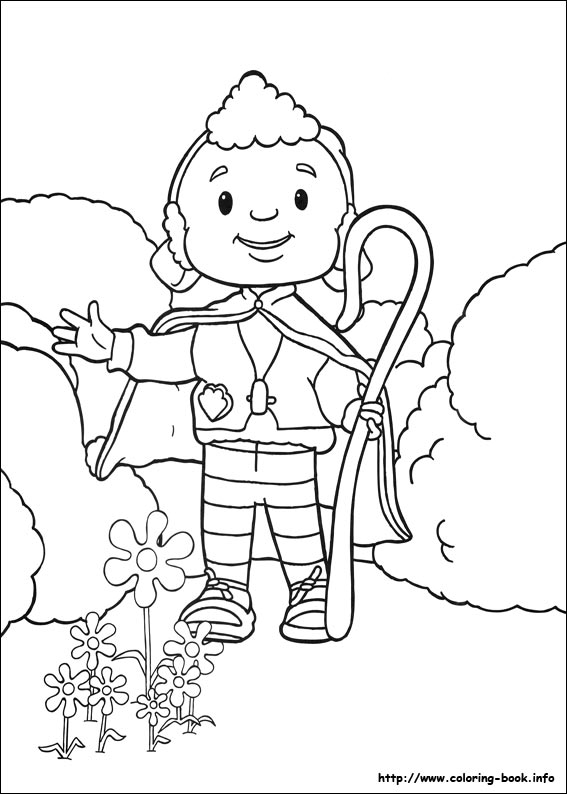 Rupert Bear coloring picture