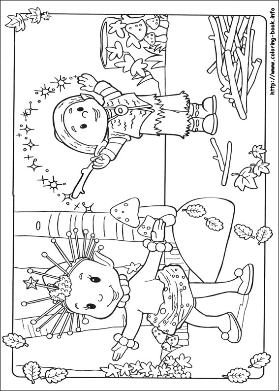 Rupert Bear coloring picture