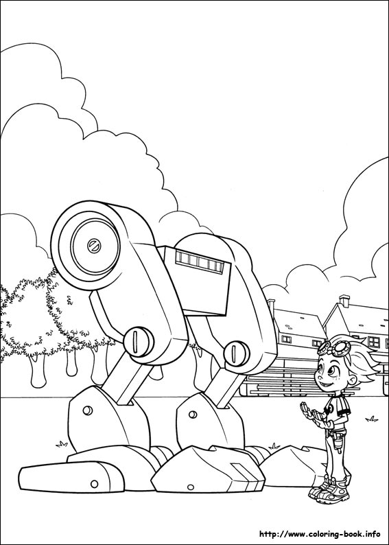 Rusty Rivets coloring picture