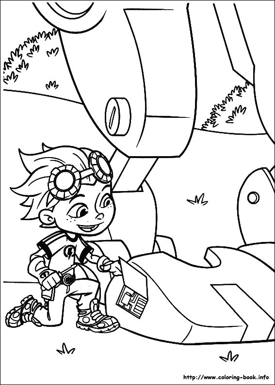 Rusty Rivets coloring picture