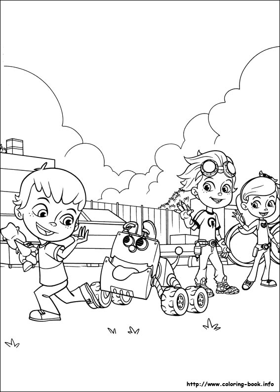 Rusty Rivets coloring picture