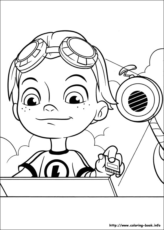 Rusty Rivets coloring picture