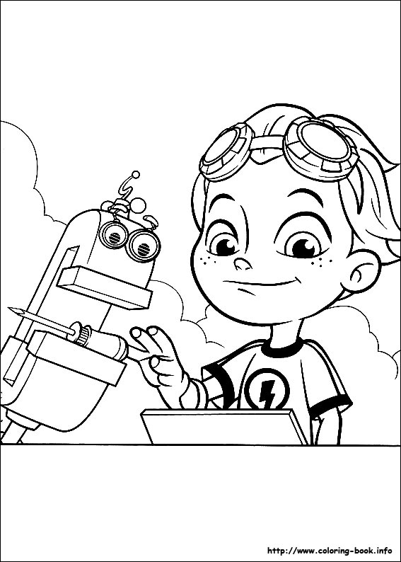 Rusty Rivets coloring picture