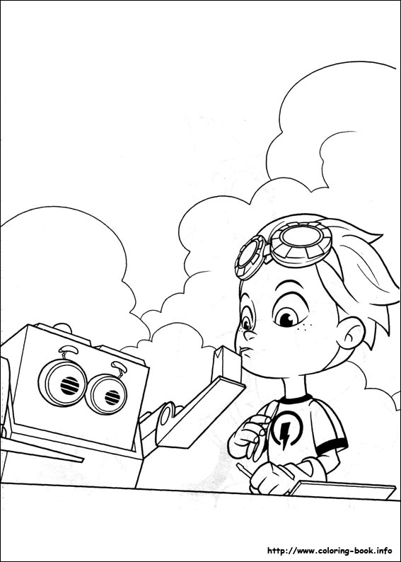 Rusty Rivets coloring picture