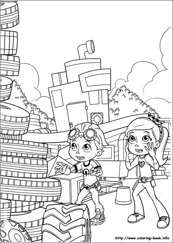 Rusty Rivets coloring picture