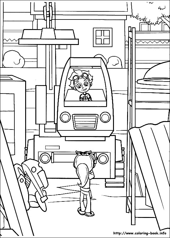 Rusty Rivets coloring picture