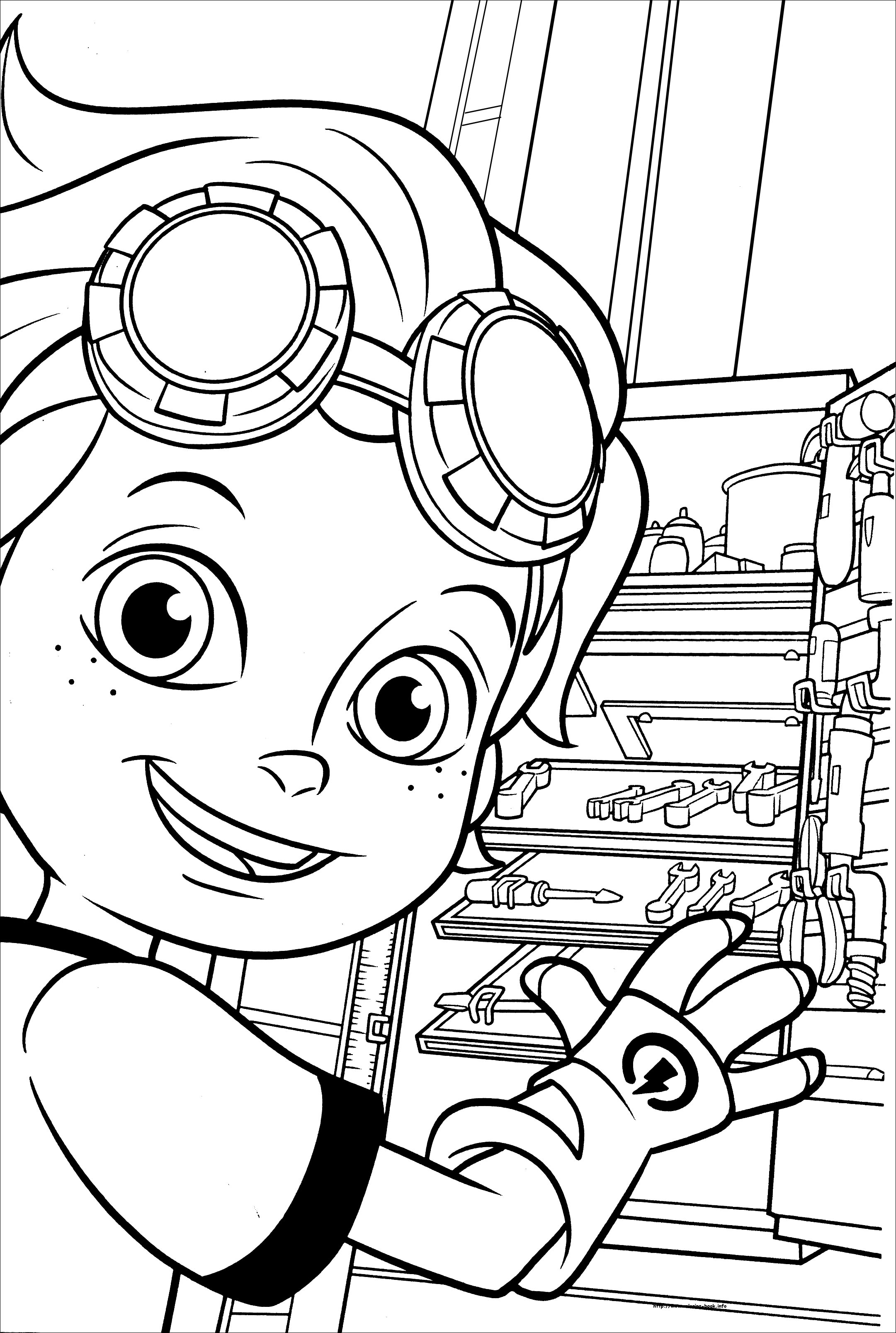 Rusty Rivets coloring picture