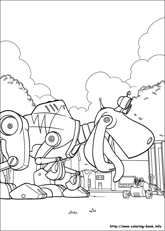 Rusty Rivets coloring picture