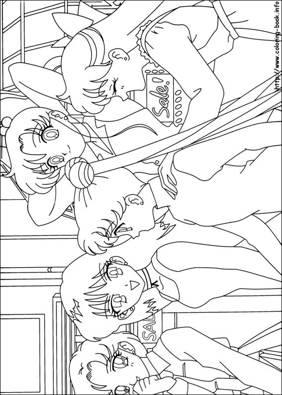 Sailor Moon coloring picture