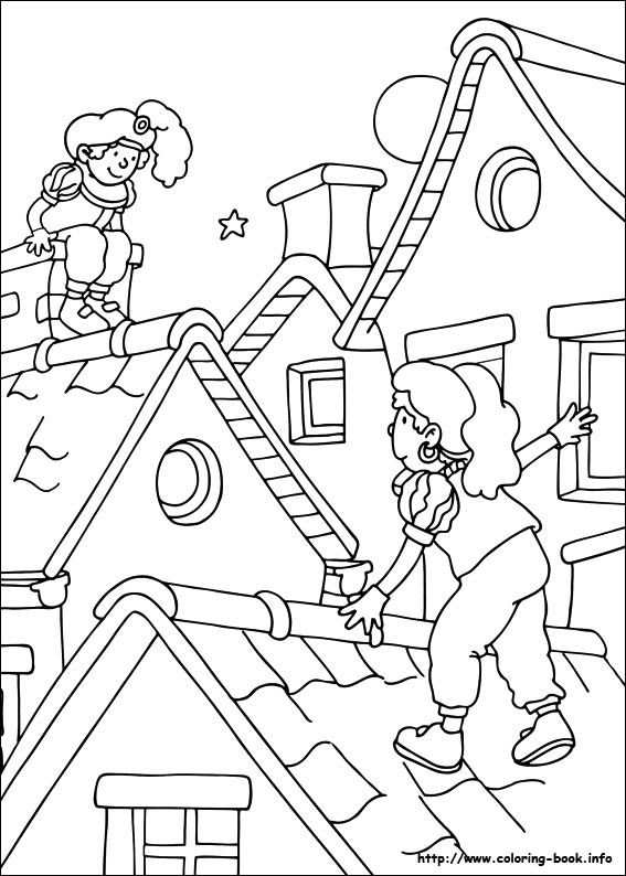 Saint Nicholas coloring picture