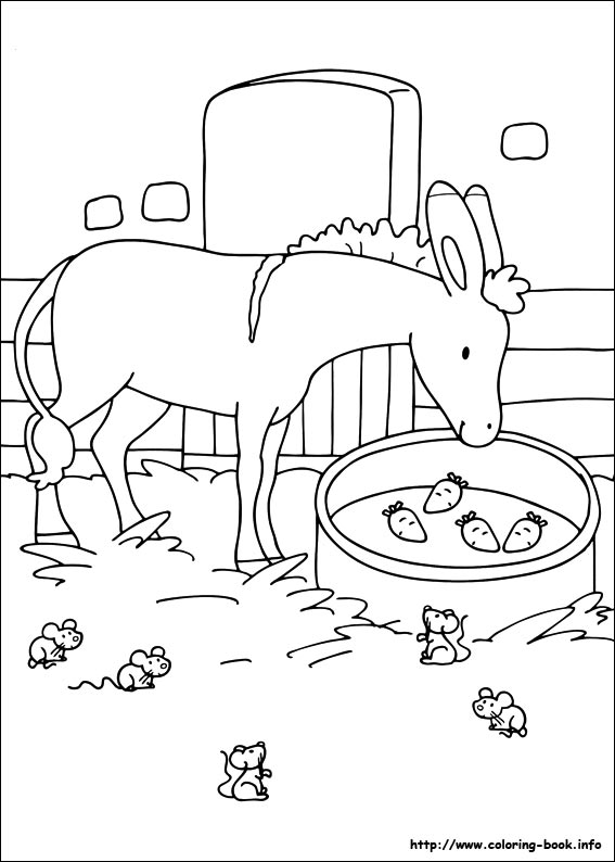 Saint Nicholas coloring picture