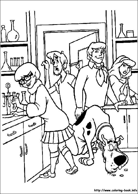 Scooby Doo Coloring Pages