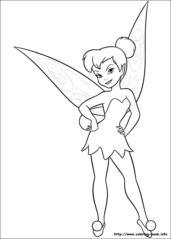 Secret of the Wings coloring picture