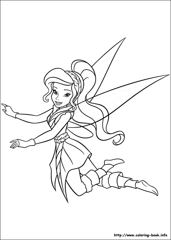 Secret of the Wings coloring picture