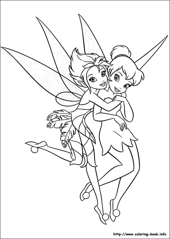 Secret of the Wings coloring picture