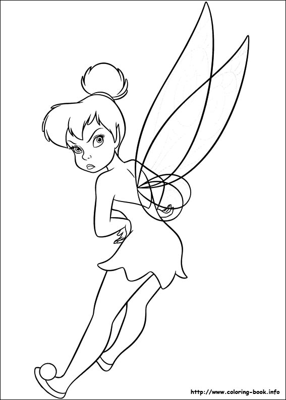 Secret of the Wings coloring picture