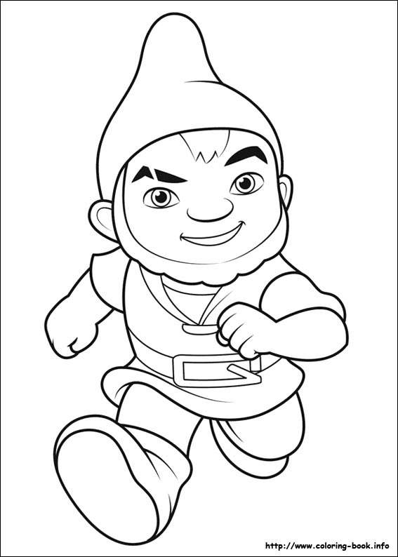 Sherlock Gnomes coloring picture