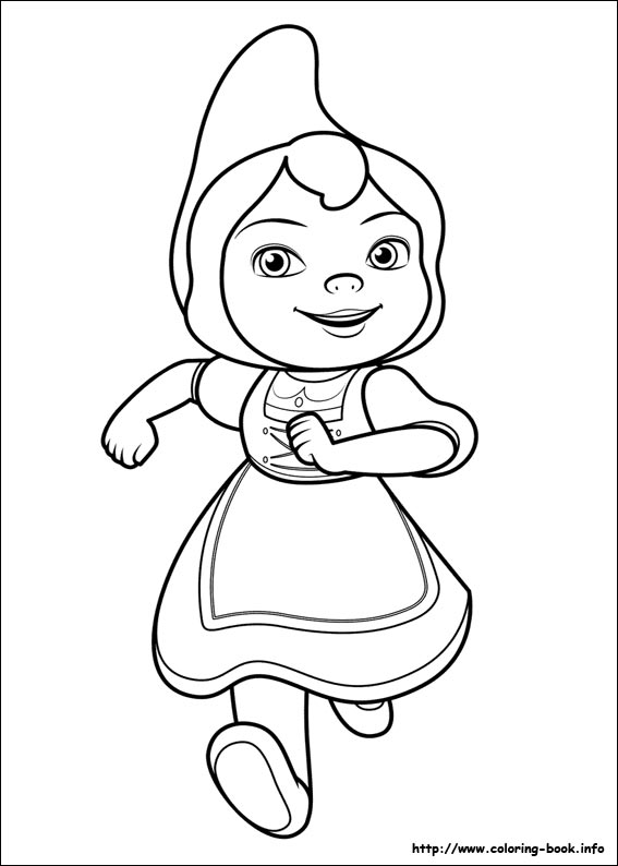 Sherlock Gnomes coloring picture