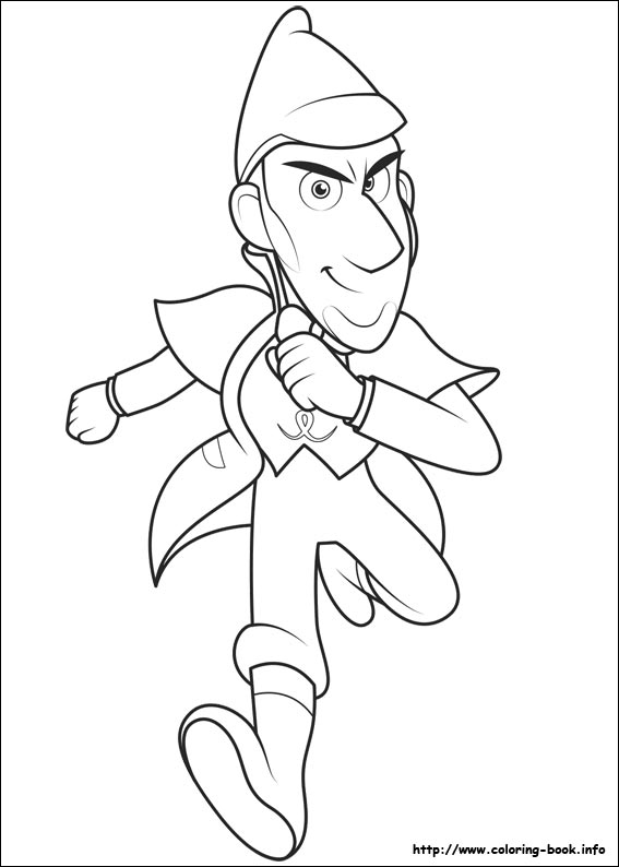 Sherlock Gnomes coloring picture