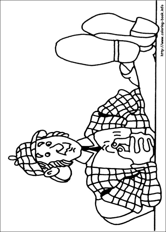 Sherlock Holmes coloring picture