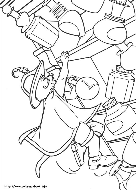 Shrek coloring picture