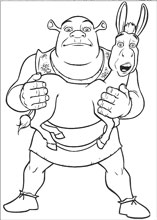 Featured image of post Shrek Coloring Pages To Print