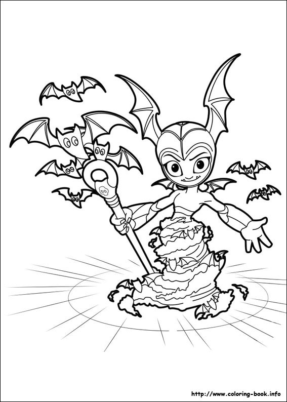 Skylanders coloring picture