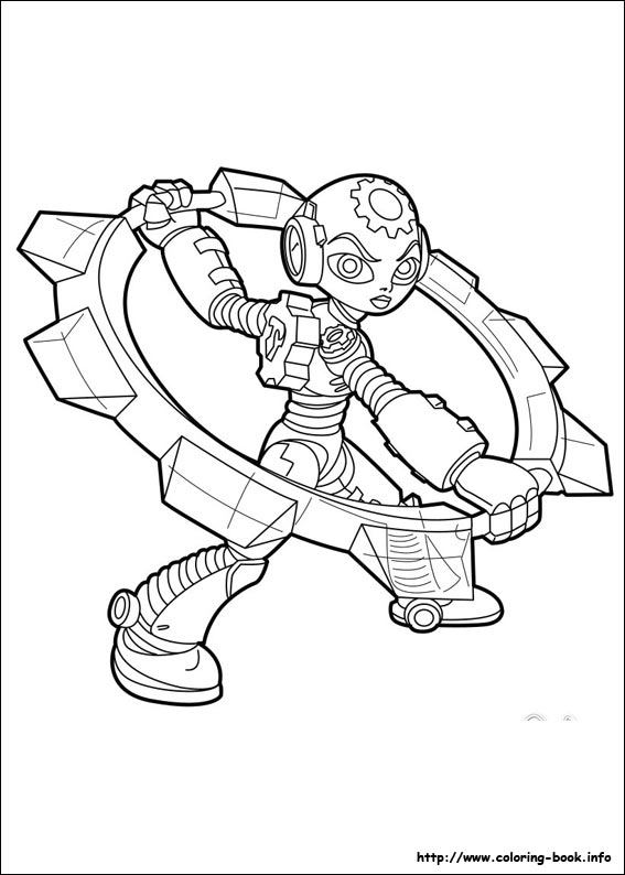 Skylanders coloring picture