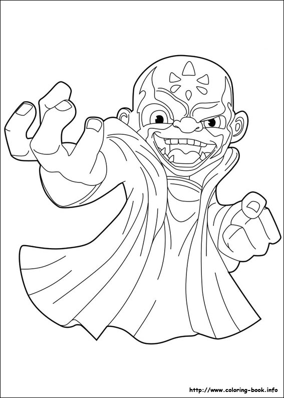 Skylanders coloring picture