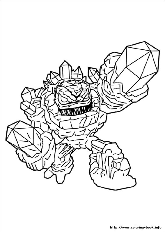 Skylanders coloring picture