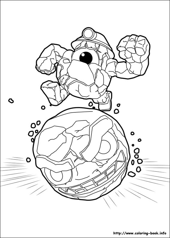 Skylanders coloring picture