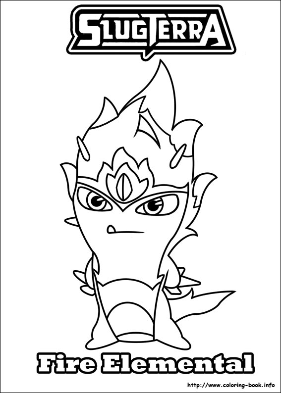 Slugterra coloring picture