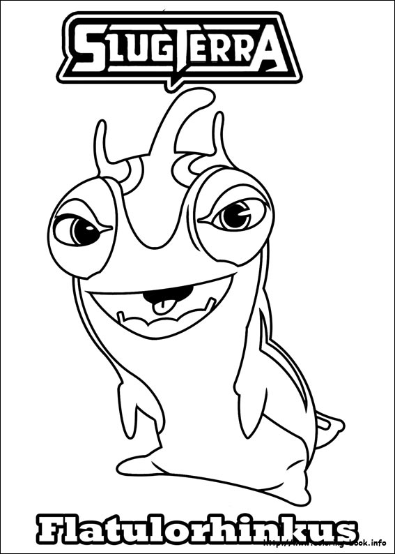 Slugterra coloring picture